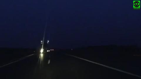 Ciężarówka jechała pod prąd autostradą A1