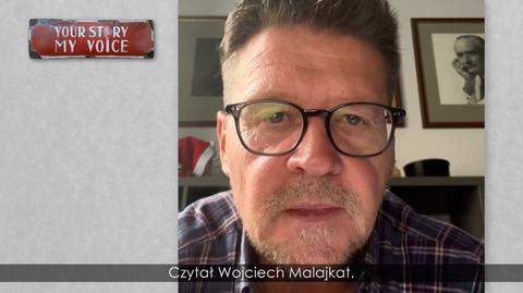 Wojciech Malajkat wziął udział w akcji Your Story My Voice