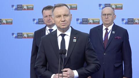 Duda: jest wyraźna zapowiedź przyjęcia Ukrainy do NATO