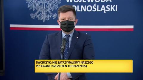 Dworczyk o szczepieniach personelu kwatery głównej NATO przez polskich medyków: to tylko 3,5 tysiąca szczepionek