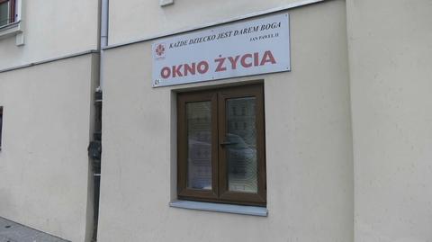 Chłopiec znaleziony w oknie życia w Kielcach