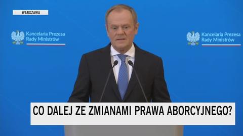 Tusk: nie podzielam tonu pretensji do liderów Trzeciej Drogi w związku z ich stanowiskiem w sprawie aborcji