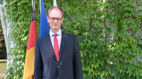 Ambasador Niemiec w RP Thomas Bagger z przesłaniem do Polaków