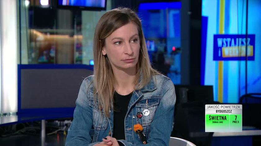 Magdalena Schejbal była gościem TVN24