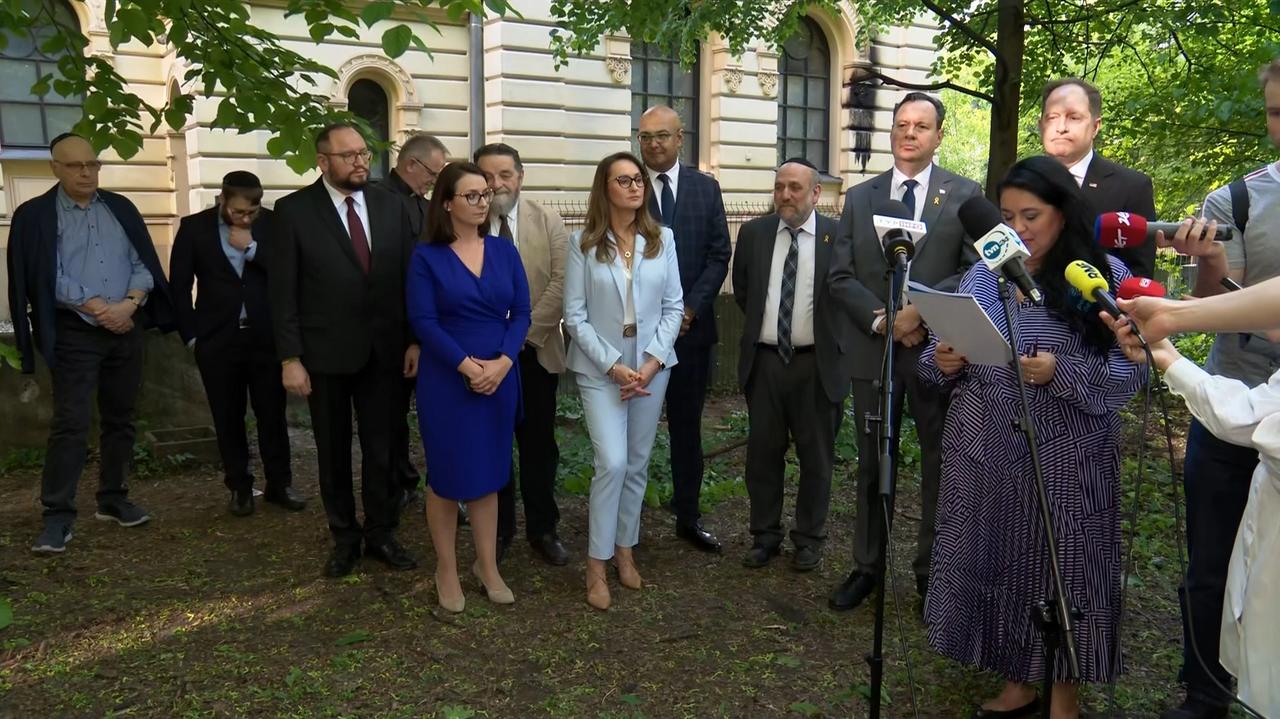 Próba podpalenia synagogi Nożyków i jednoznaczne potępienie. 