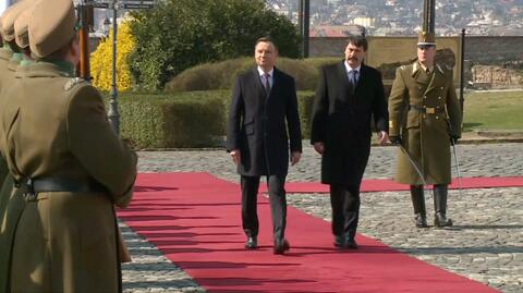 Prezydent z wizytą na Węgrzech