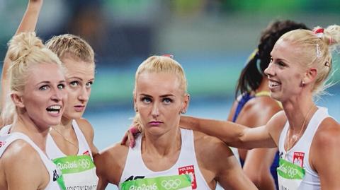 Polskie sztafety 4 x 400 m na 7. miejscach w olimpijskiej rywalizacji