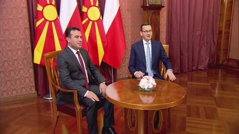Premier Macedonii z wizytą w Polsce