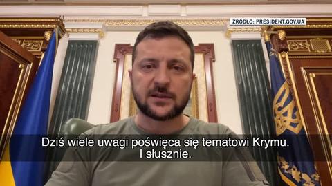 Zełenski: Krym jest ukraiński i nigdy z niego nie zrezygnujemy
