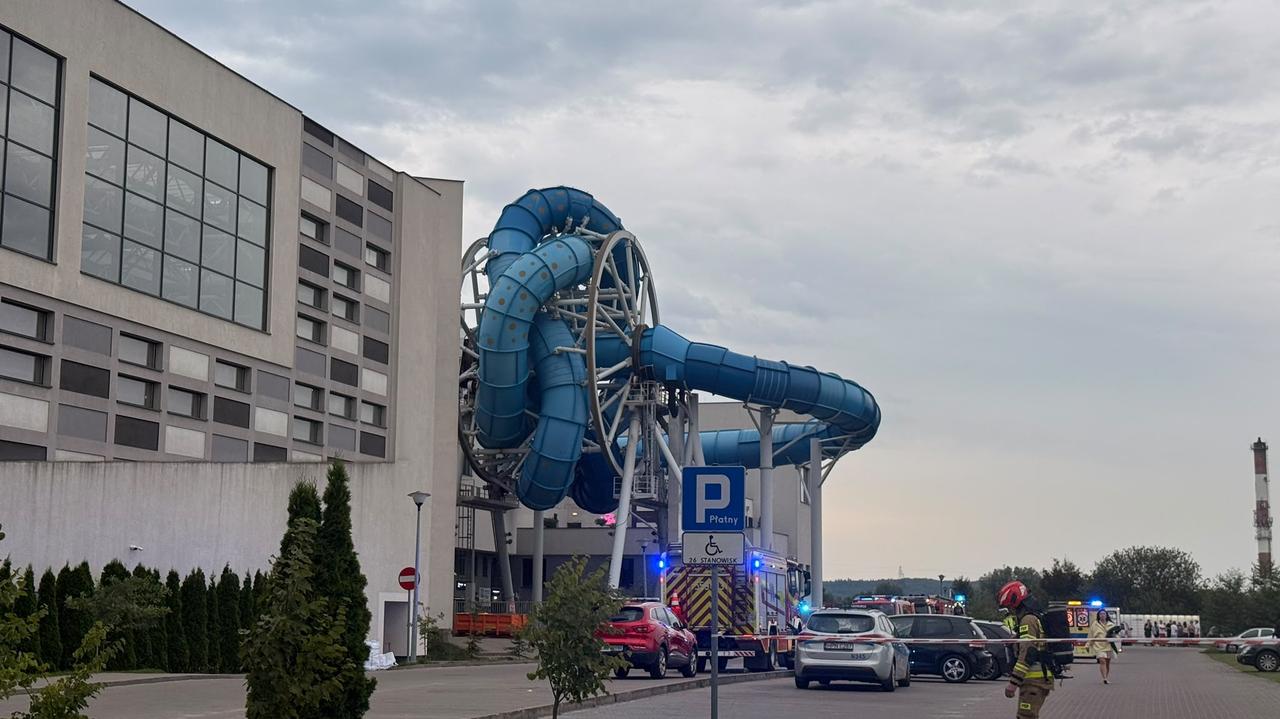 Kilkaset osób ewakuowanych z aquaparku