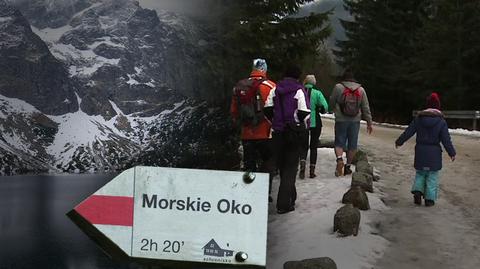 28.12.2015 | Turyści „utknęli” w Tatrach na… asfaltowej drodze. „Zostawiliście nas w górach”