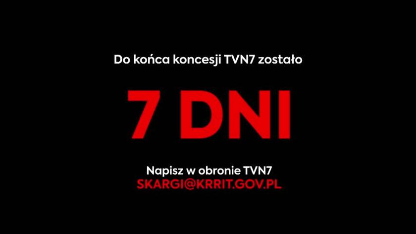 Koncesja TVN7 wygasa za 7 dni