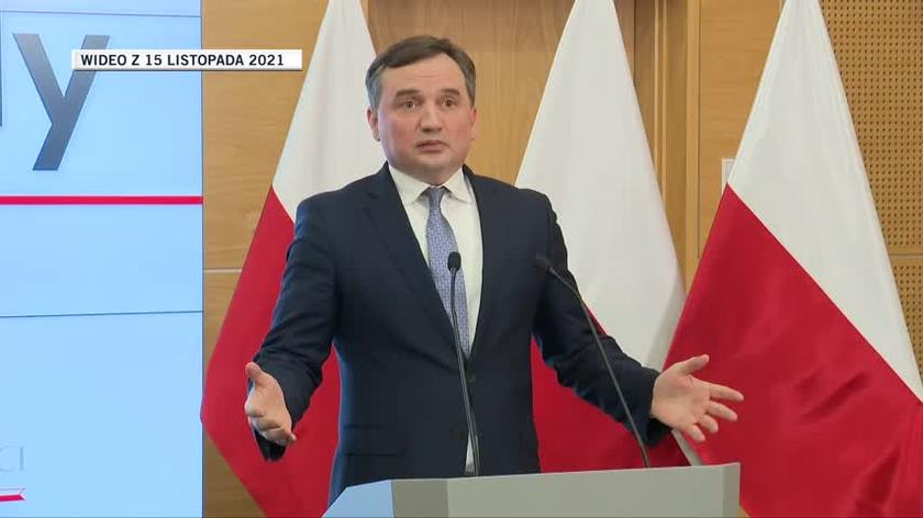 Zbigniew Ziobro o założeniach zmian w sądach powszechnych (wideo z listopada 2021 roku)