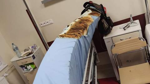 Wiceprezes szpitala o pożarze w placówce