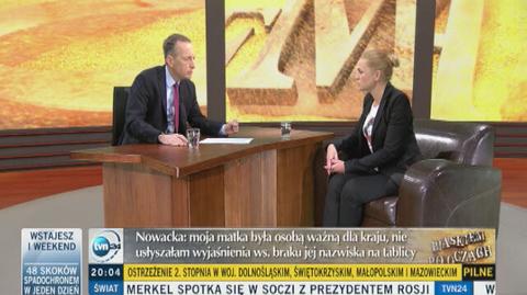 Barbara Nowacka gościem w "Piaskiem po oczach"