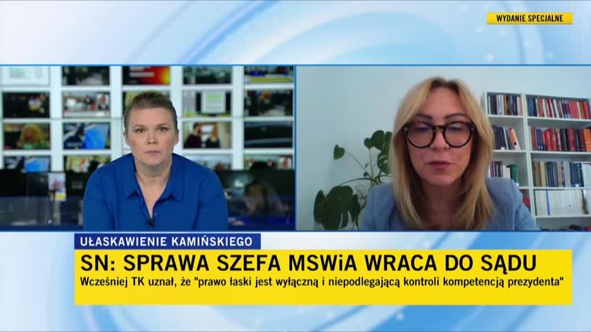 Gajowniczek-Pruszyńska: wiemy już dziś, że pan prezydent zbłądził