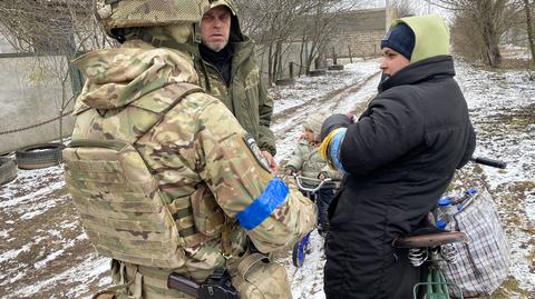 Relacja Mateusza Lachowskiego z frontu pod Kijowem: Ukraińcy są gotowi się bronić
