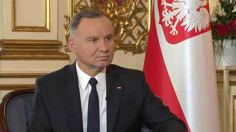 Prezydent o słowach Zełenskiego: byłem rozgoryczony