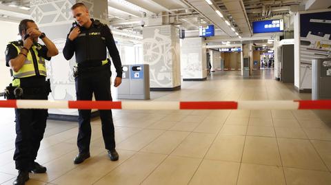 Do ataku doszło na dworcu Amsterdam Centraal