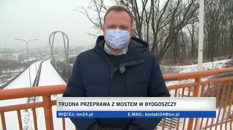 Most w Bydgoszczy grozi zawaleniem
