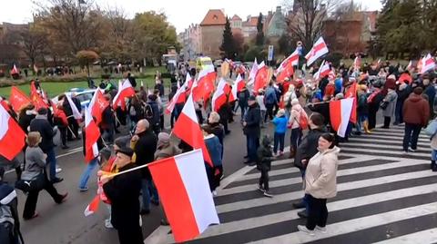 Parada niepodległości w Gdańsku