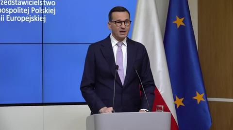 Premier Morawiecki: Polska pozostała przy konsensusie Rady Europejskiej z 2018 roku