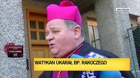 Watykan ukarał biskupa Tadeusza Rakoczego