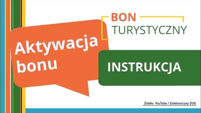 Jak aktywować bon turystyczny - instrukcja