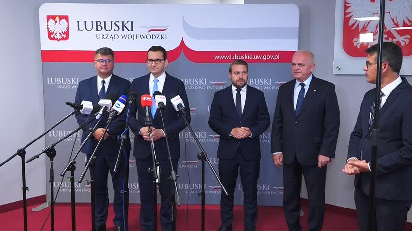 Premier Mateusz Morawiecki: o sytuacji w Odrze dowiedziałem się 9 lub 10 sierpnia