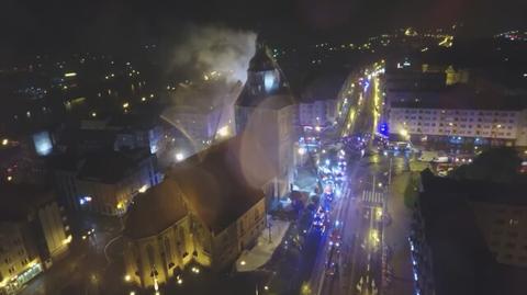 Najcenniejszy zabytek Gorzowa w ogniu. Historyk: "To stypa na żywo"