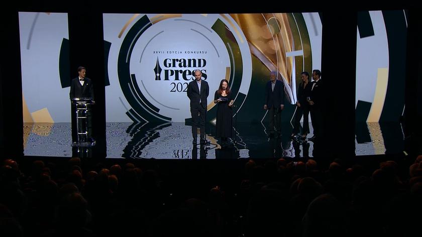 Nagrodę Grand Press 2023 w kategorii news otrzymali Justyna Suchecka i Piotr Szostak