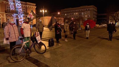 Protest w Częstochowie