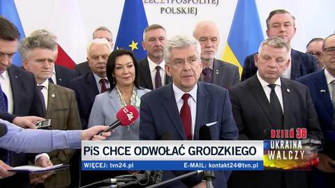 Karczewski: zachowanie Grodzkiego jest niezgodne ze standardami demokracji