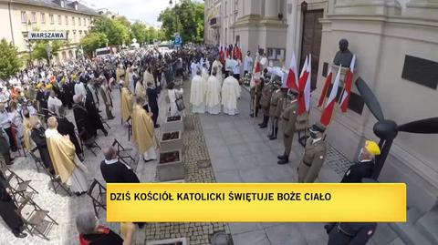 Boże Ciało w Warszawie