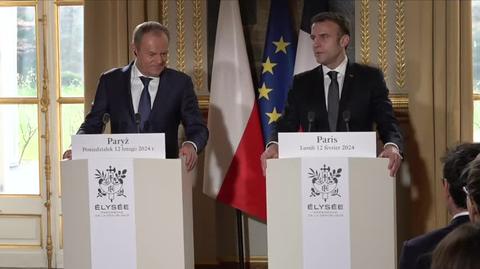 Macron o stosunkach polsko-francuskich