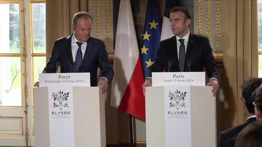 Macron o stosunkach polsko-francuskich