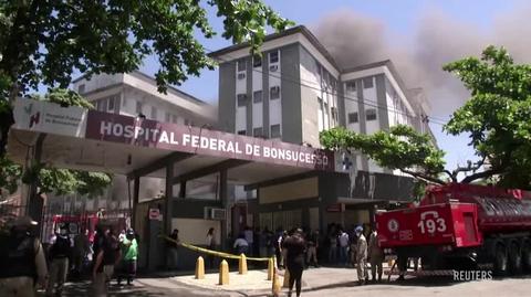 Pożar w brazylijskim szpitalu