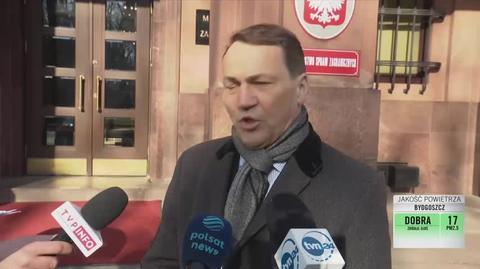 Radosław Sikorski: będziemy żądać (od ambasadora Rosji) wyjaśnień, ale pewnie dostaniemy jakąś demagogię