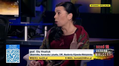 Prof. Hnatiuk w TVN24 o sytuacji Ukraińców, mieszkających w okolicach Kijowa: są w oku cyklonu 
