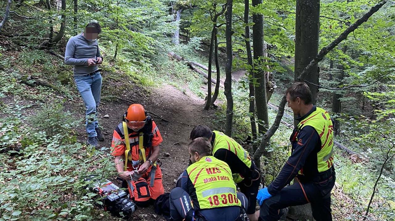 Turysta z Polski stracił przytomność podczas wycieczki w słowackich Tatrach