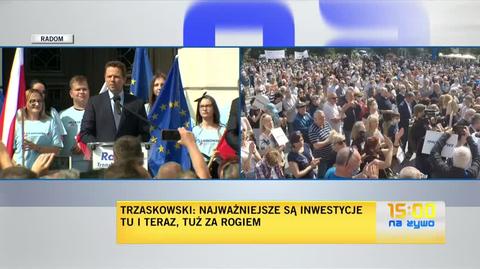 Trzaskowski: mamy dość manipulacji, mamy dość kłamstwa, mamy nas dzielenia nas 