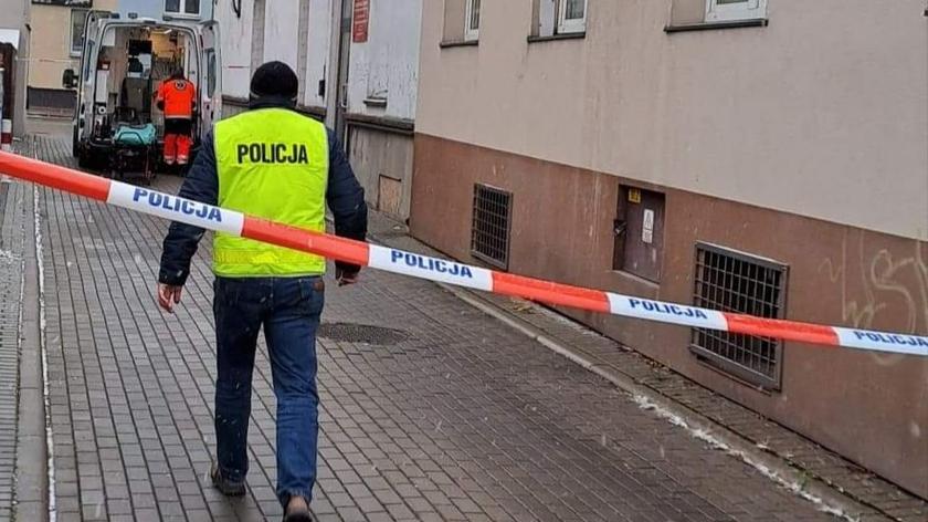 Policje: nie żyje kobieta raniona przez nożownika w Łukowie (18.11.2022)
