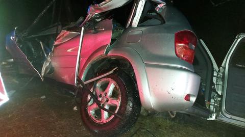 W wypadku zginął 35-letni kierowca samochodu osobowego