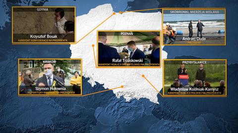 Nieoficjalna kampania w pełni. Kandydaci rozjechali się po kraju