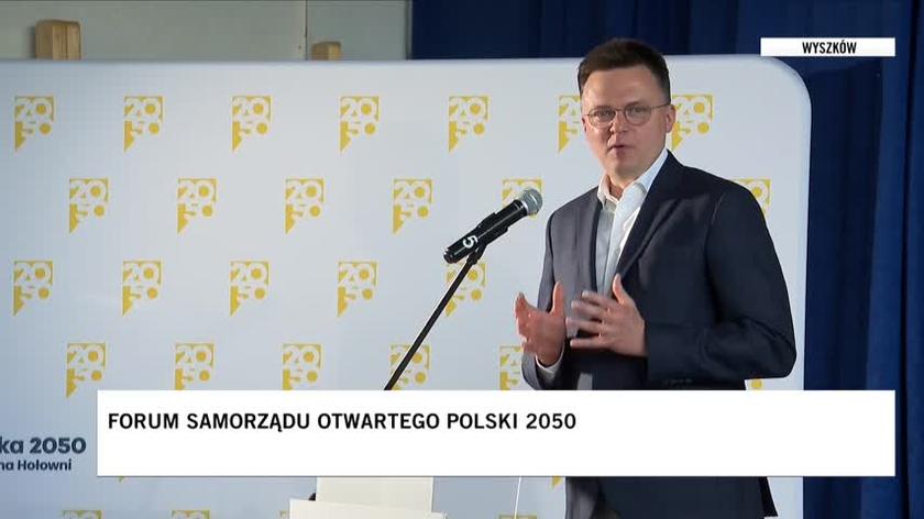 Hołownia: Polska 2050, w koalicji z PSL, będzie tą siłą, która przywróci nadzieję Polsce lokalnej, samorządnej 