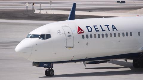 Samoloty linii Delta Air Lines na nagraniach archiwalnych