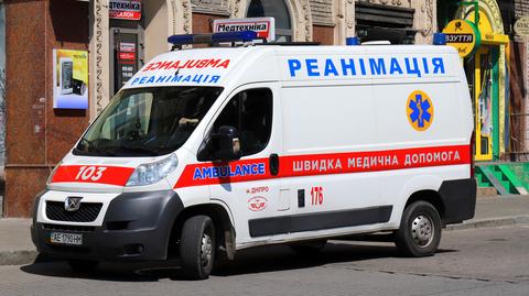 Wypadek w Charkowie. Chłopiec stracił dwa palce w wybuchu powerbanku