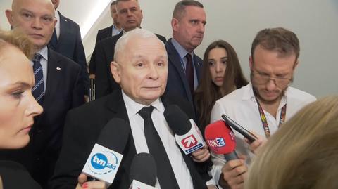 Kaczyński o exposé Tuska: w sposób, trzeba przyznać, że zręczny została przedstawiona polityka, której istotą jest zemsta