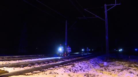 Rzecznik PSP w Zielonej Górze: niestety pomimo reanimacji osoba potrącona przez pociąg zmarła