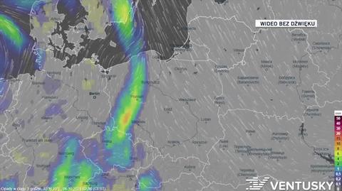 Prognozowane opady w ciągu najbliższych dni